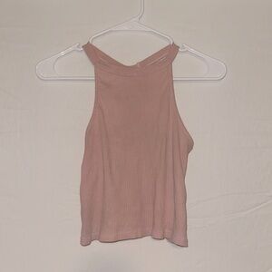 Baby Pink Halter Top